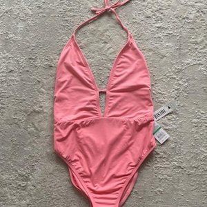 Peach One Piece Swimsuit NWT
